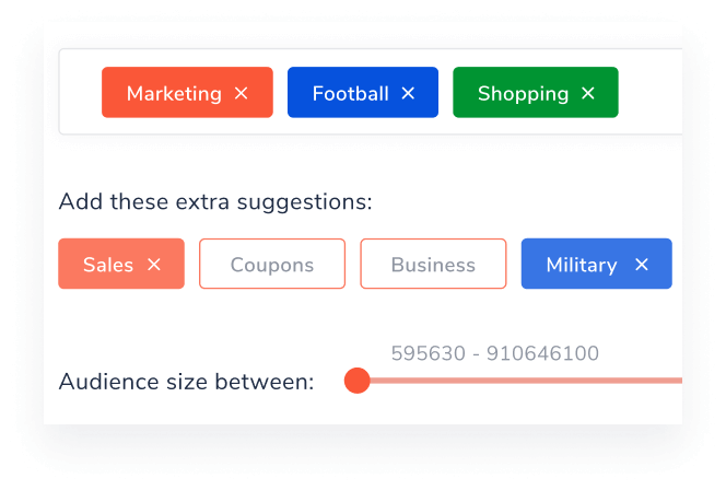 Search MULTIPLE keywords to target your ads at once Search MULTIPLE keywords to target your ads at once